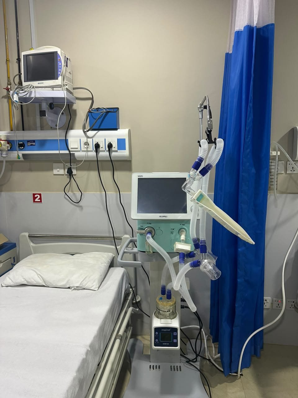 Al Rasheed Hospital ICU Ventilator